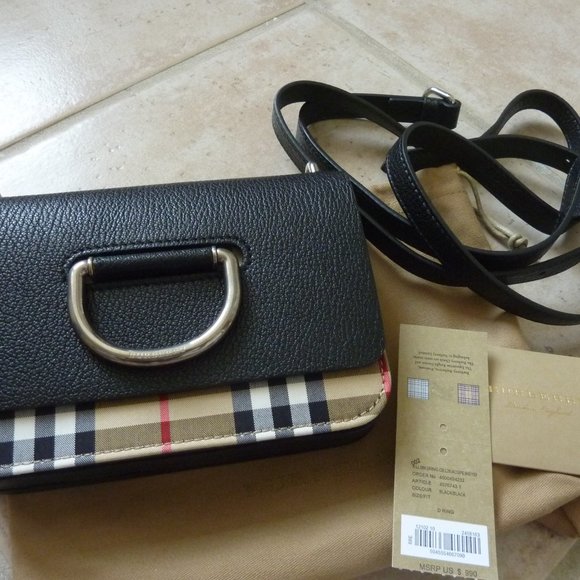 burberry d ring crossbody